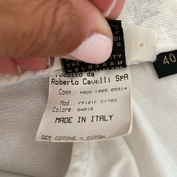 Vintage Roberto Cavalli floral jeans - Picture 8 of 13